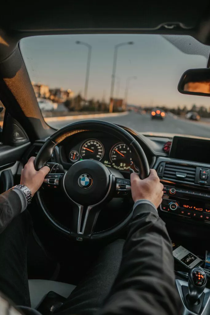 Driver on the road